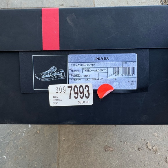 PRADA America Cup Black Grey White - Picture 7 of 7